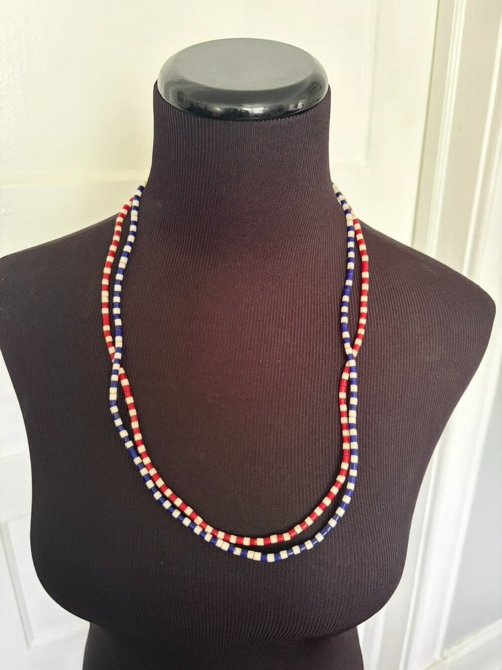 Set of hand strung beads from Ghana, West Africa